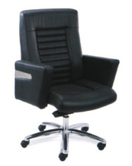 办公椅|传统真皮中班椅|办公家具|真皮中班椅|经典中班椅|经理椅|中背椅|主管椅|会议椅|办公转椅 CG-JDZBY-12